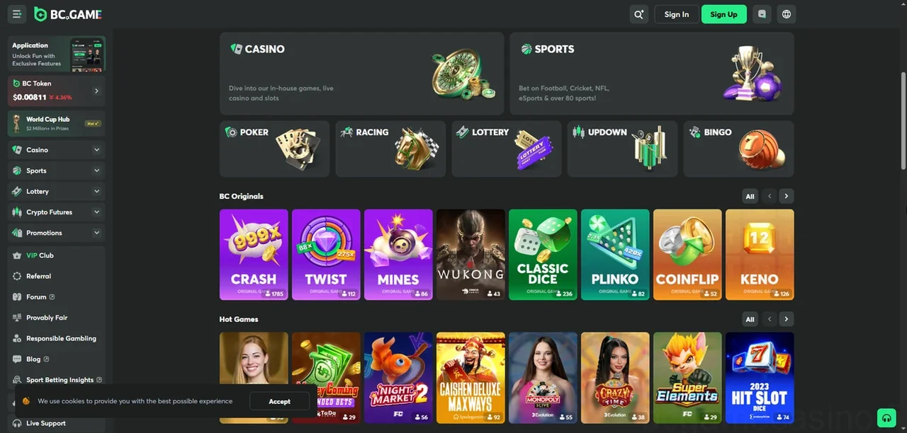 Bcgame Casino Casino
